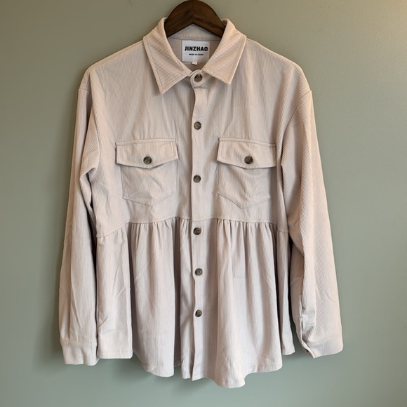 Super Soft Button Down Corduroy Flannel - Never Worn - Picture 1 of 11